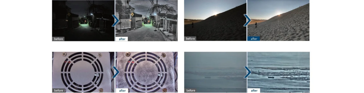 画像処理による画質向上