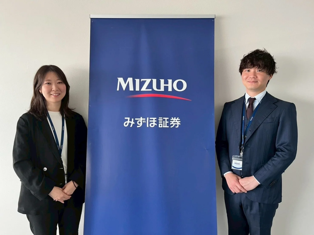 みずほ証券のビジネスパーソン