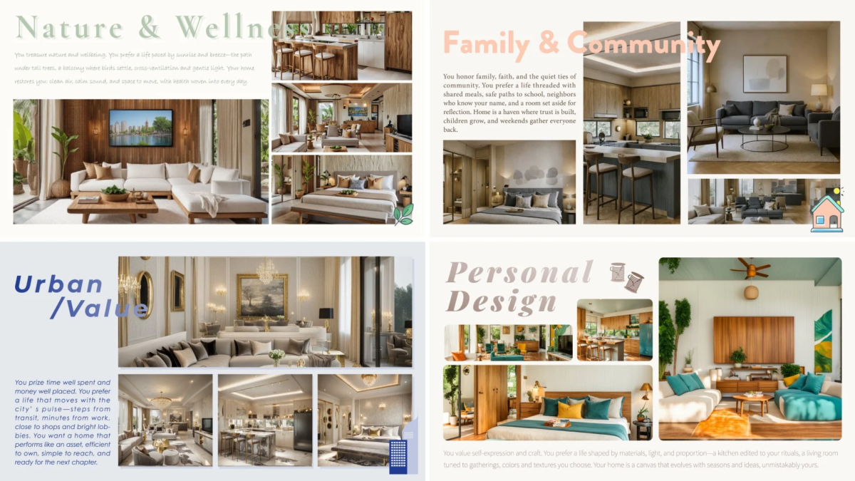 ライフスタイルブックの例