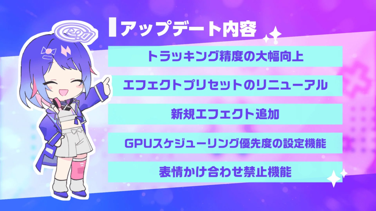 アップデート内容