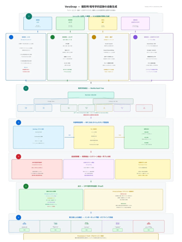 VeraSnap機能概要図
