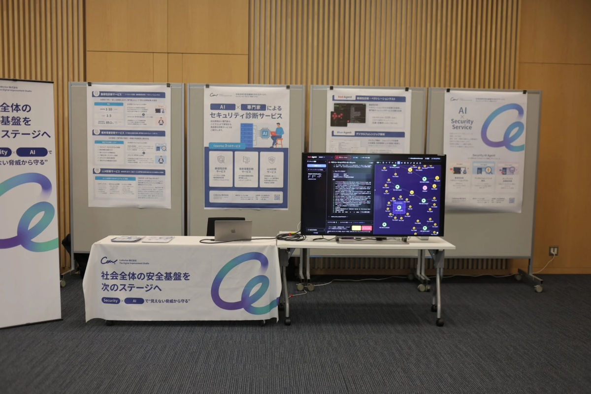 CoWorkerの展示ブース