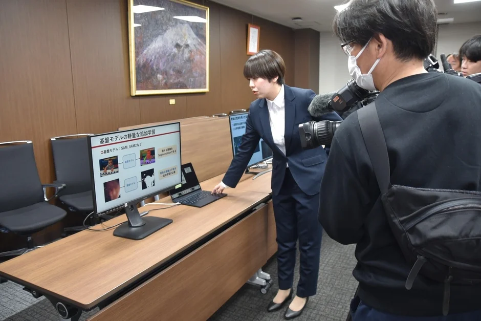 プレゼンテーションの様子