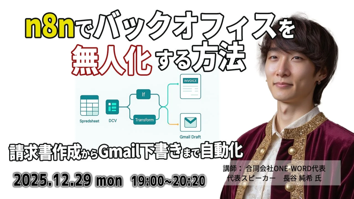 n8nでバックオフィスを無人化する方法