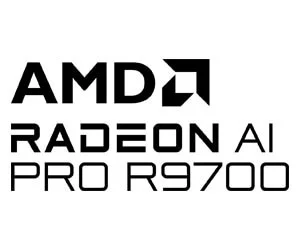 AMD Radeon AI PRO R9700のロゴ