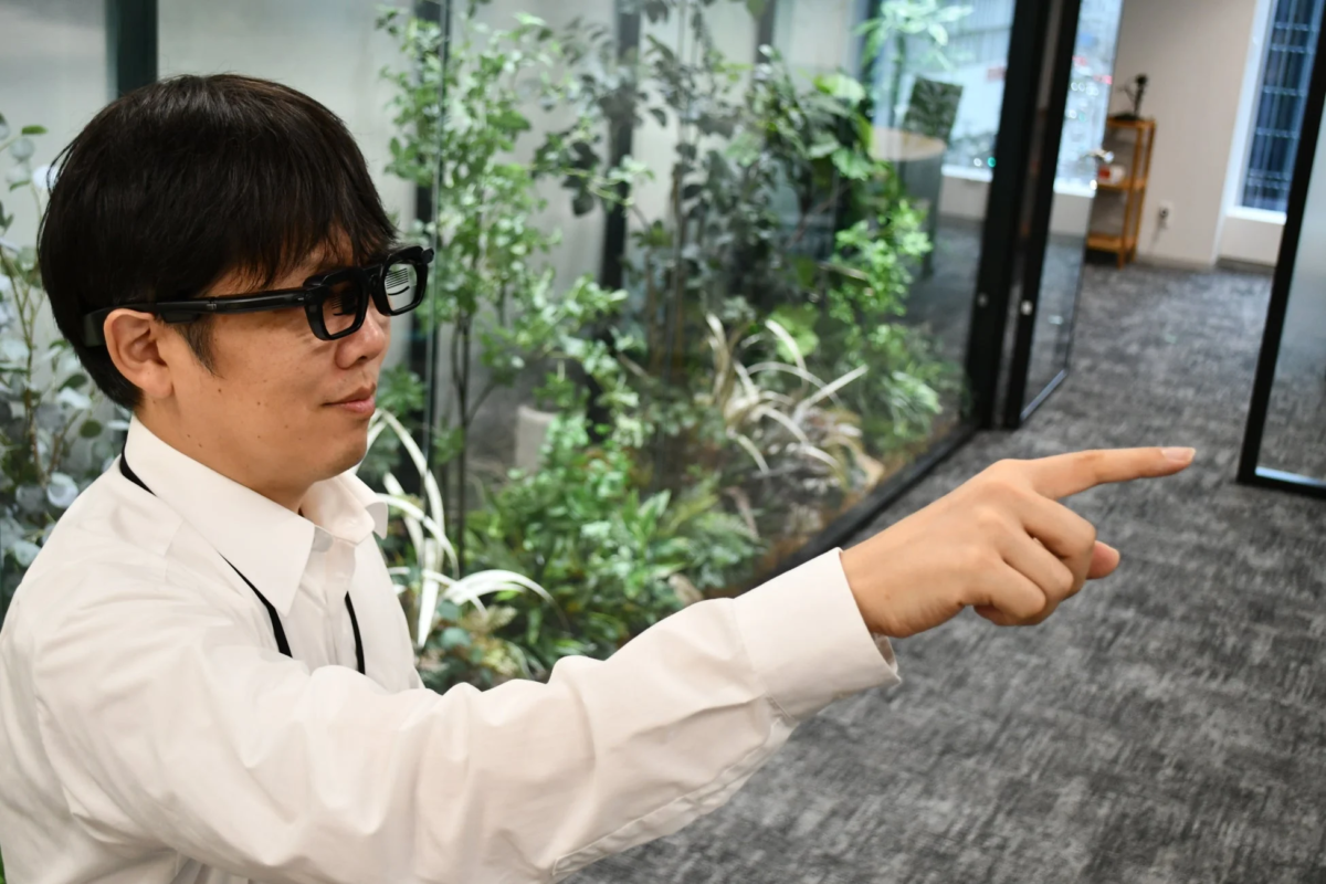 作業者用XRグラスアプリのイメージ