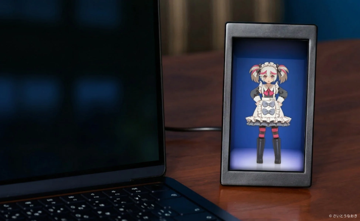 ホロモデリンクのディスプレイイメージ