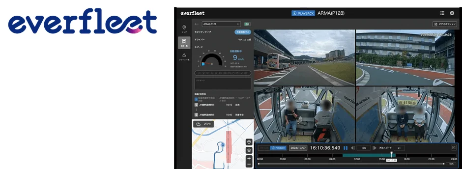 everfleetの管理画面