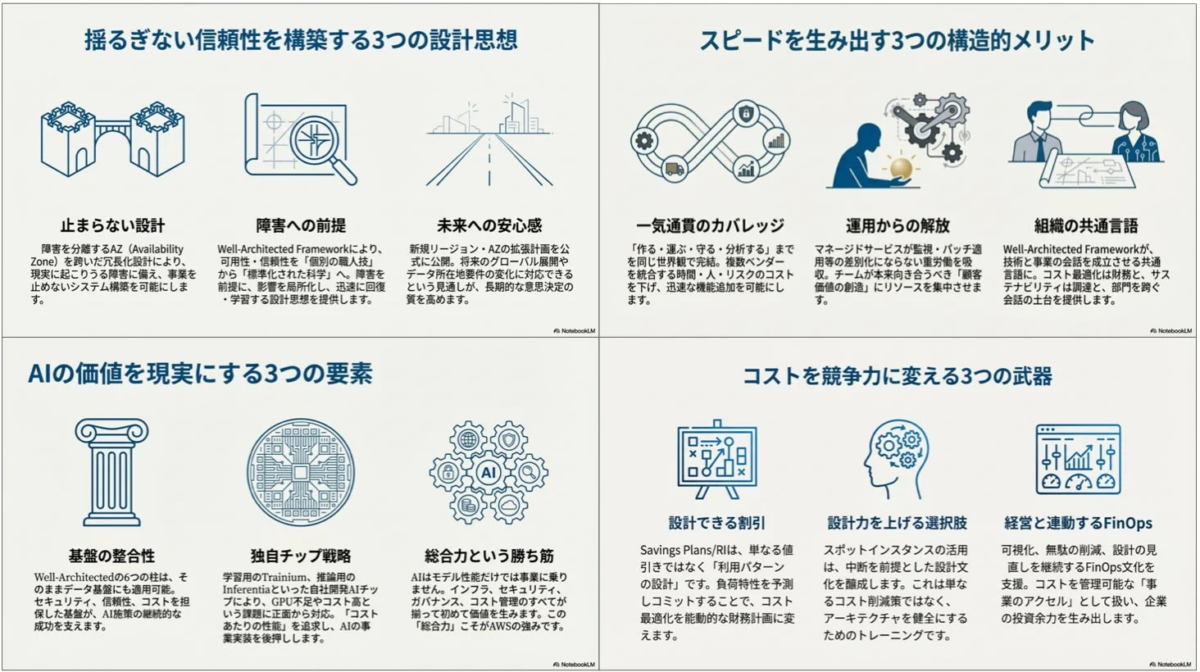 揺るぎない信頼性を構築する3つの設計思想