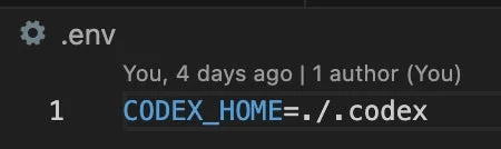 .envファイルの内容