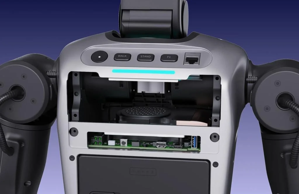 Booster K1 Proの胴体内部