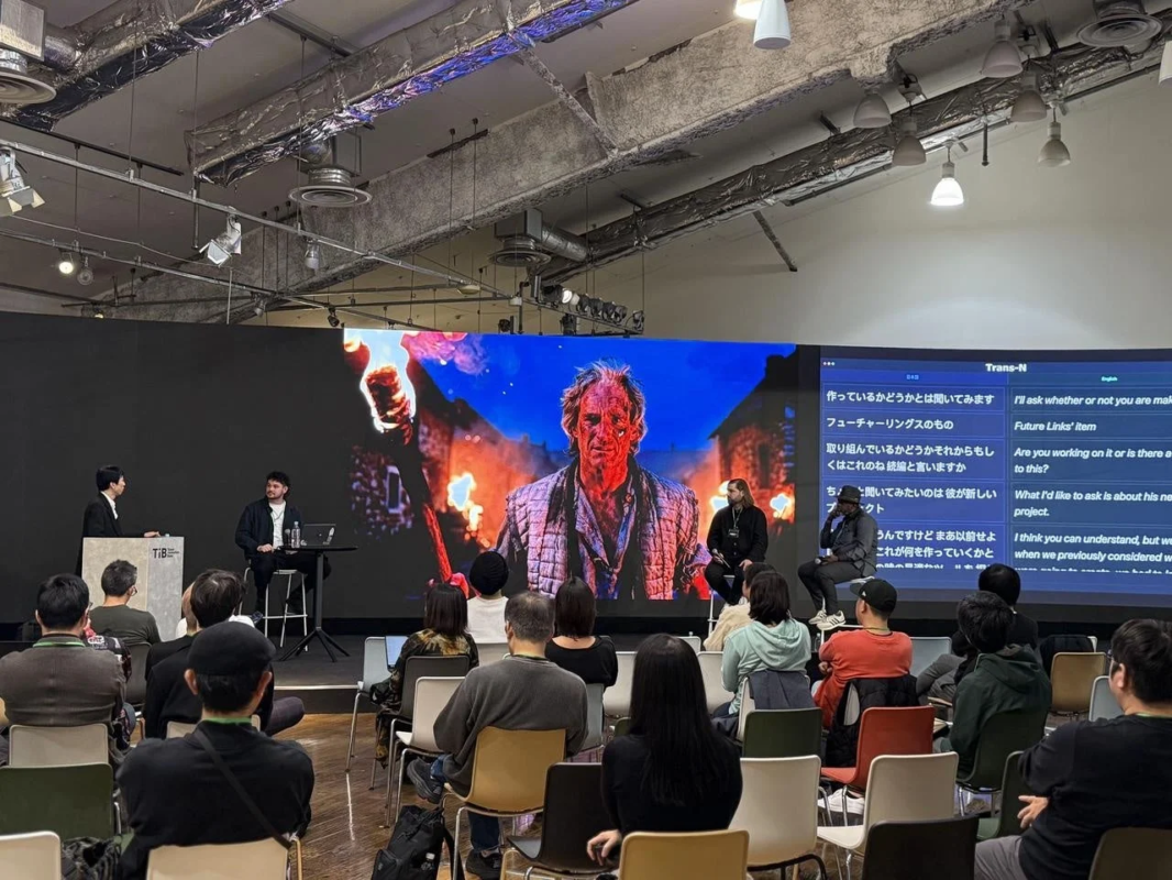 N-Translateによる同時翻訳の様子