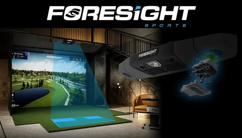 Foresight Sportsのゴルフシミュレーターの設置例