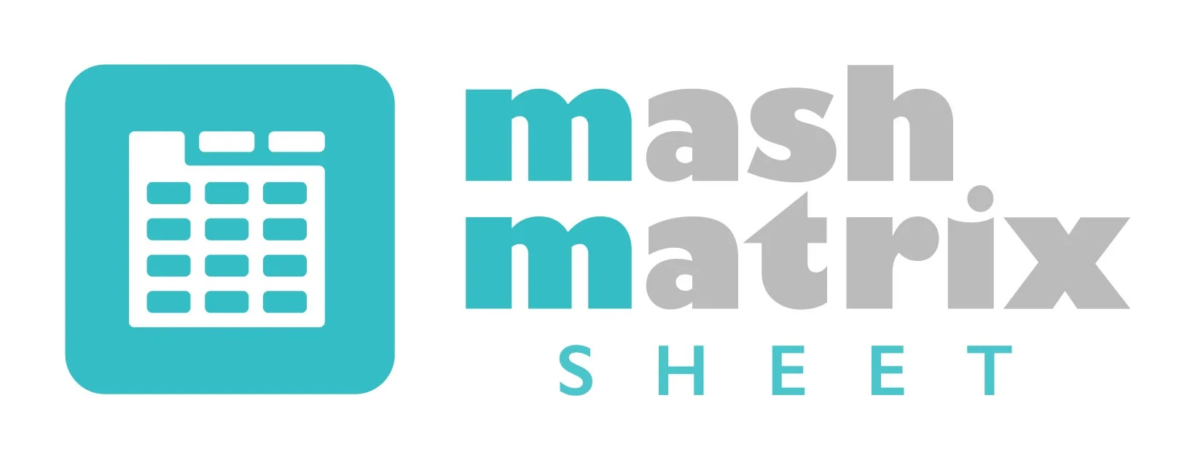 Mashmatrix Sheetの画面イメージ