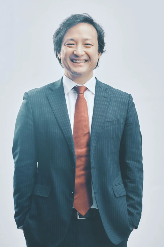 笑顔のビジネスマン