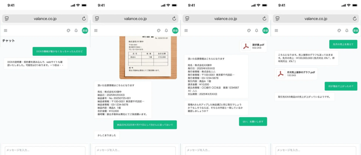 VALANCEのサービス概要