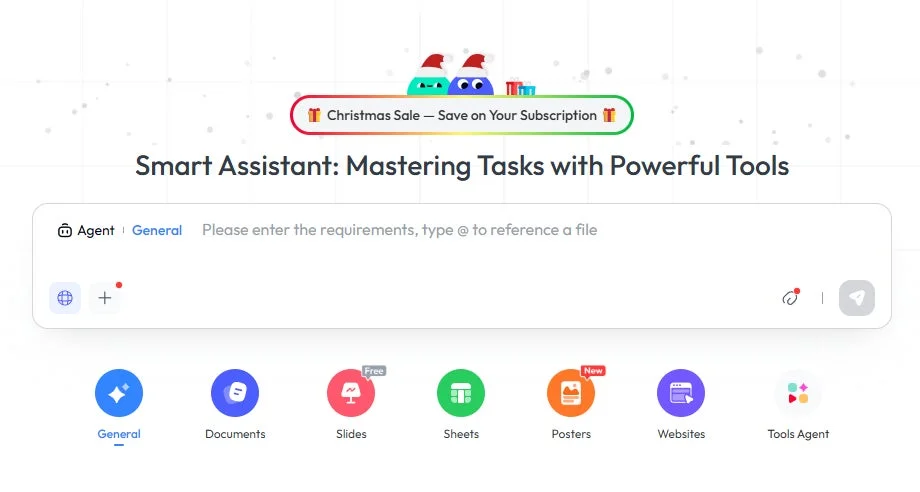 AIアシスタントのインターフェース