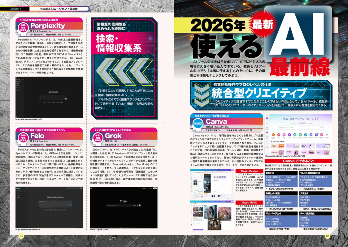 最新の使えるAIサービス