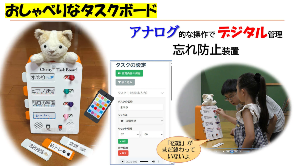 おしゃべりなタスクボード