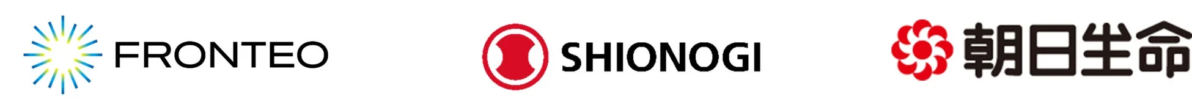 FRONTEO SHIONOGI 朝日生命のロゴ