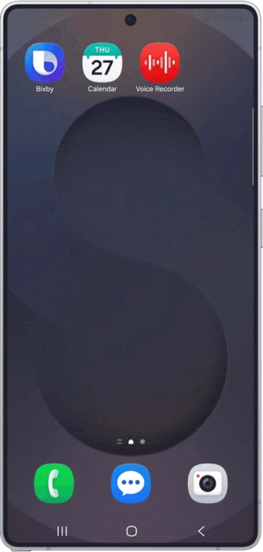 BixbyのリアルタイムWeb検索機能