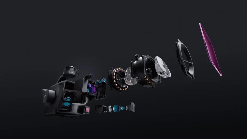 カメラシステムの内部構造