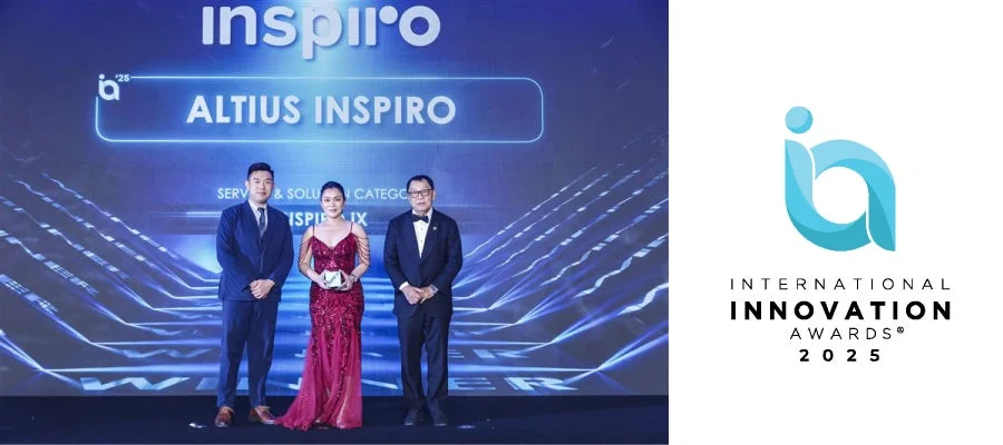 インターナショナルイノベーションアワード授賞式の様子