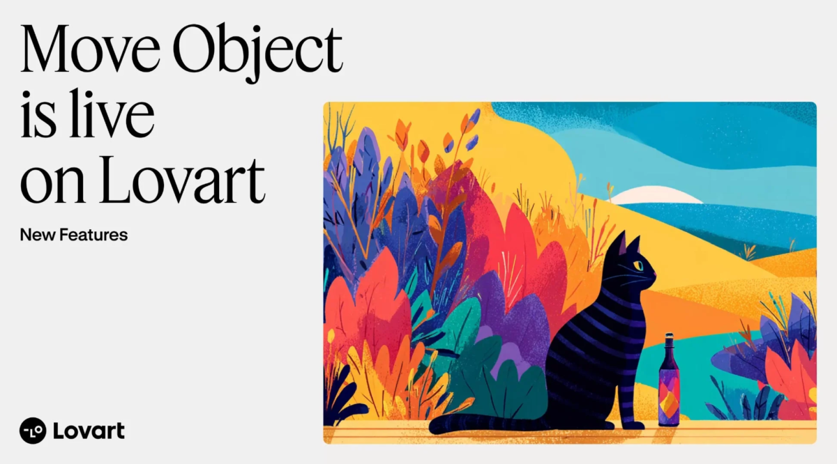 Lovart Move Objectの新機能