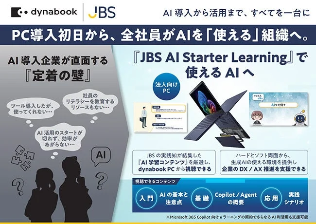 JBS AI Starter Learningの説明