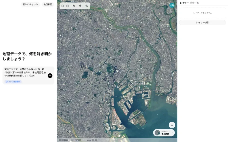 「系統用蓄電池」の用地検索イメージ