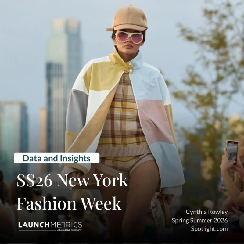 ニューヨークファッションウィークのランウェイ