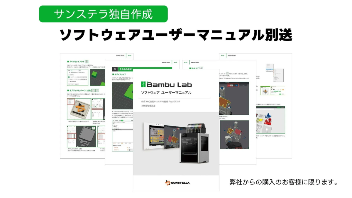 Bambu Labソフトウェアユーザーマニュアルの概要