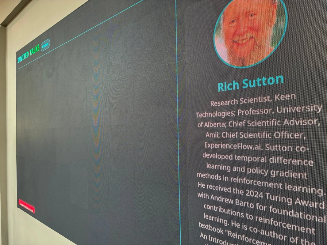 Rich Sutton氏のプロフィール表示