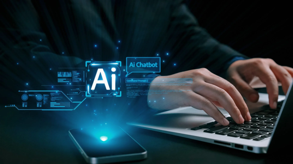 AIが業務を効率化するイメージ