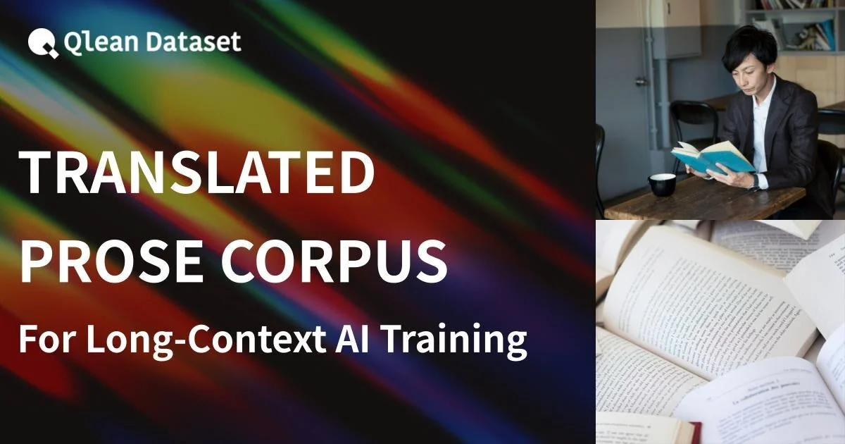 TRANSLATED PROSE CORPUS for Long-Context AI Training