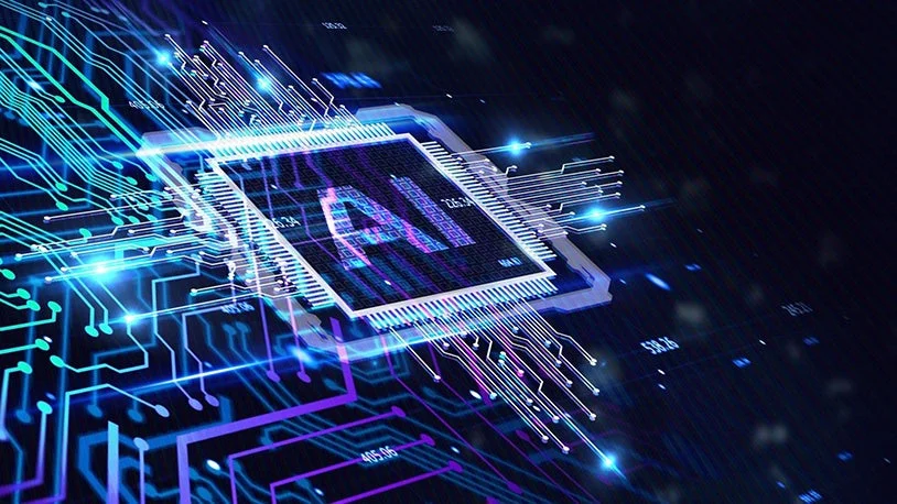 AI、テクノロジー、コンピュータ、チップ、回路、デジタル、データ、未来、サイバー、半導体、技術