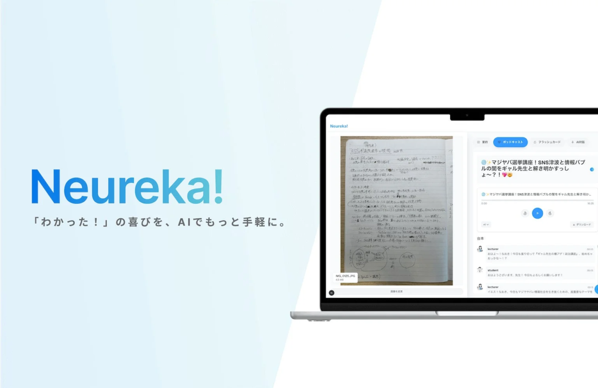 Neureka!サービス画面