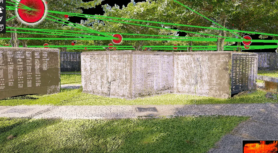 点群データ 石碑部分