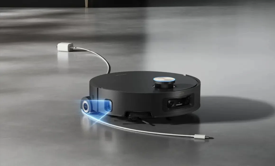 ロボット掃除機が充電ケーブルを回避