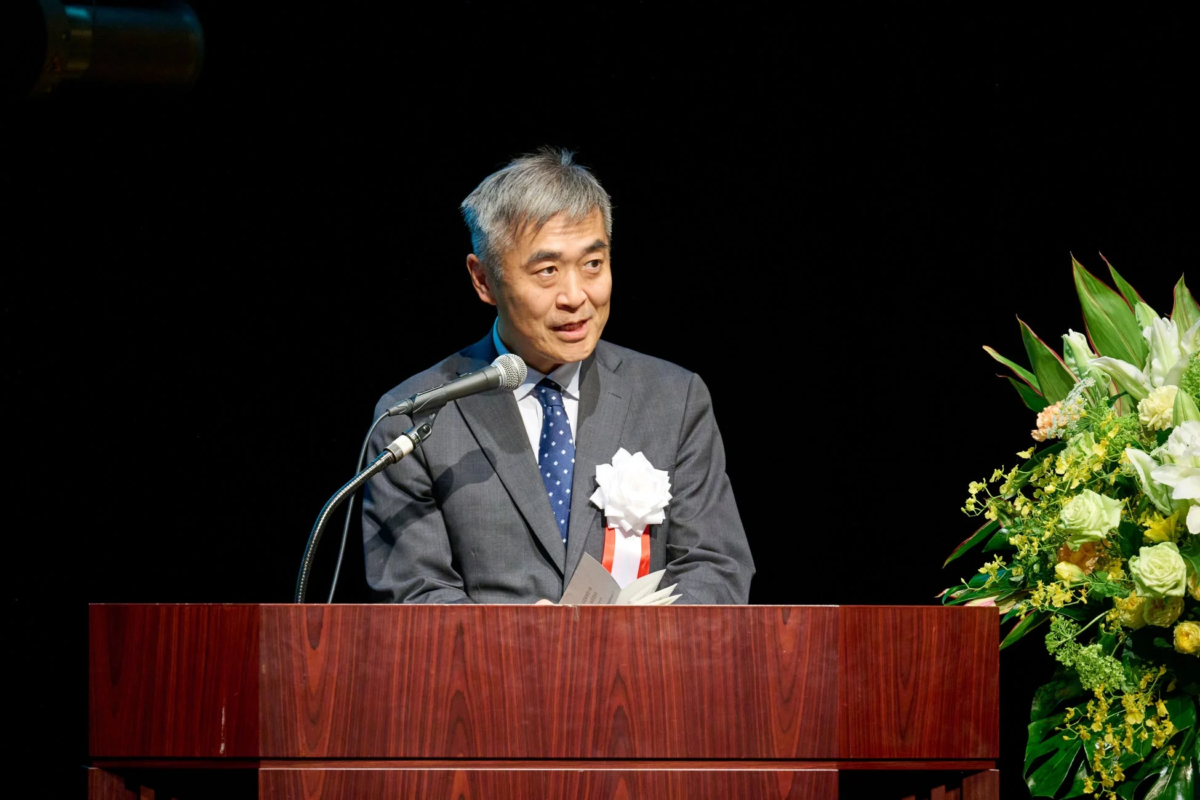 総務省 国際戦略局 布施田 英生局長による主催者挨拶